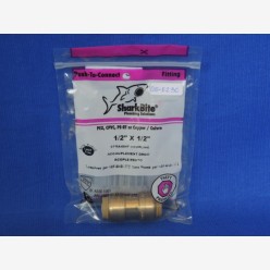 SharkBite Straight Coupling 1/2"x1/2